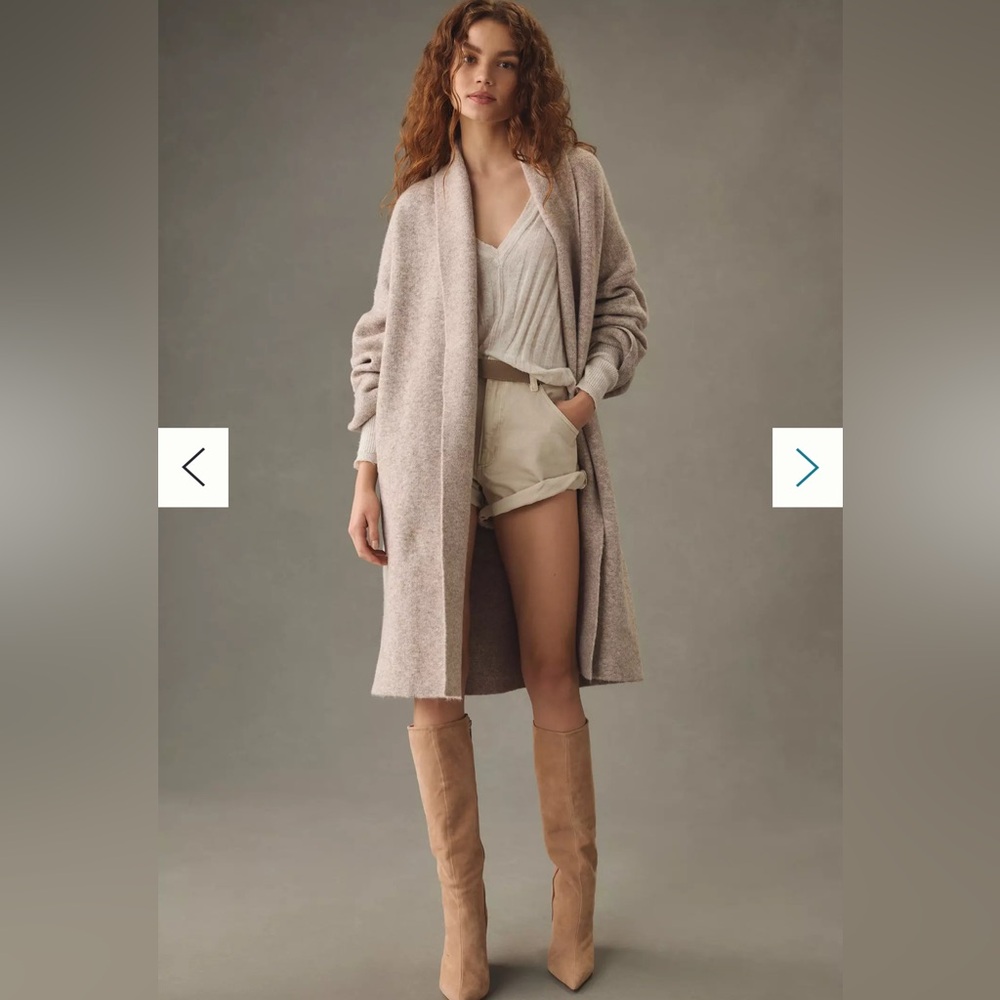 Anthropologie The Mariel Longline Cardigan Sweater